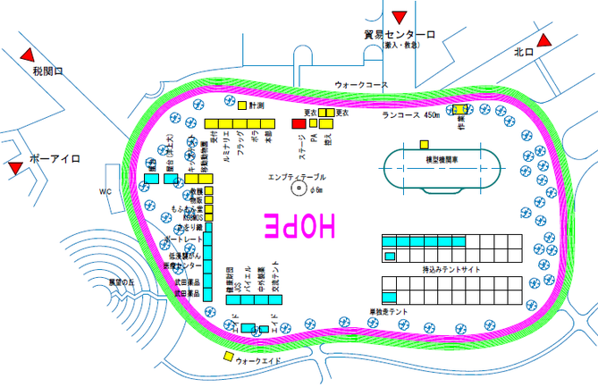 会場レイアウト図